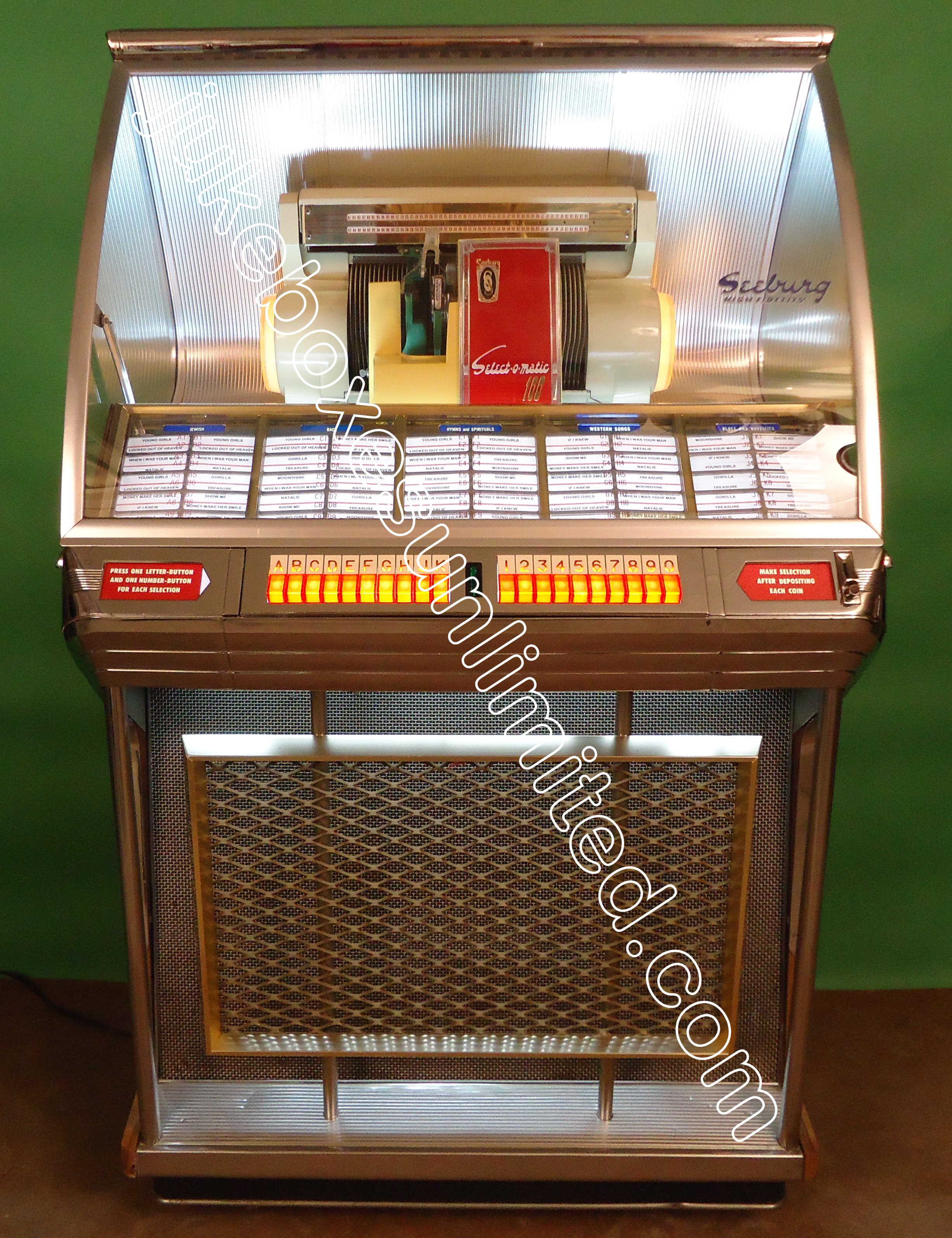 Seeburg Select-O-Matic 100 45RPM Jukebox